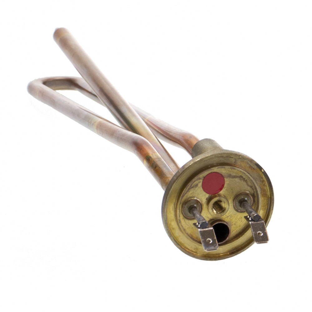 65180069 ТЭН RCF 1500W, TW, медь, D48, М5, L295мм, клеммы под разъем, 220V 65180069-RU)