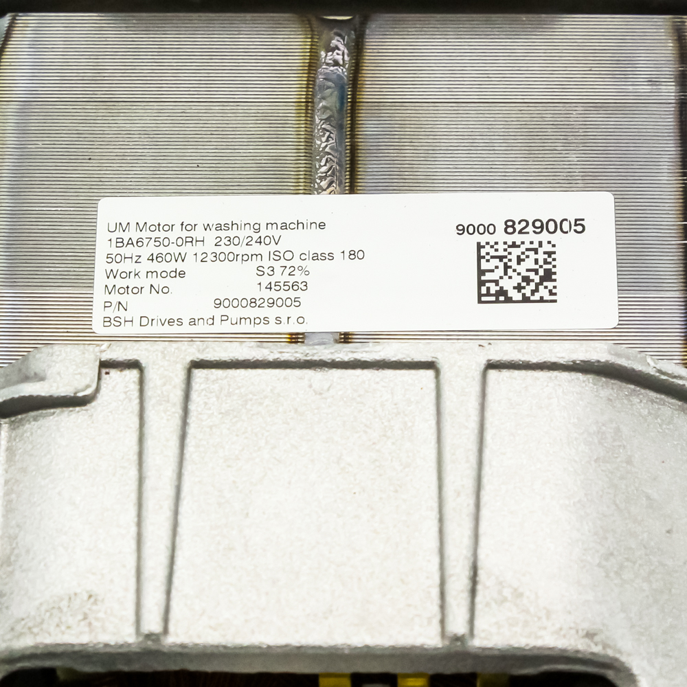 145563 Мотор для стиральной машины Bosch, Siemens 00145563, 00142369, 00145418, 00144941, 001