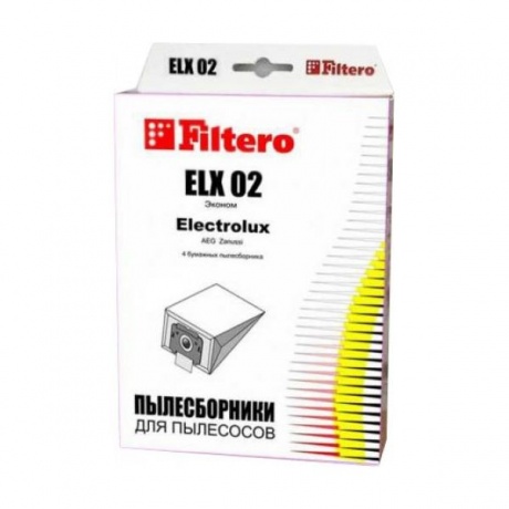 05494 Filtero ELX 02 (4) Comfort, пылесборники