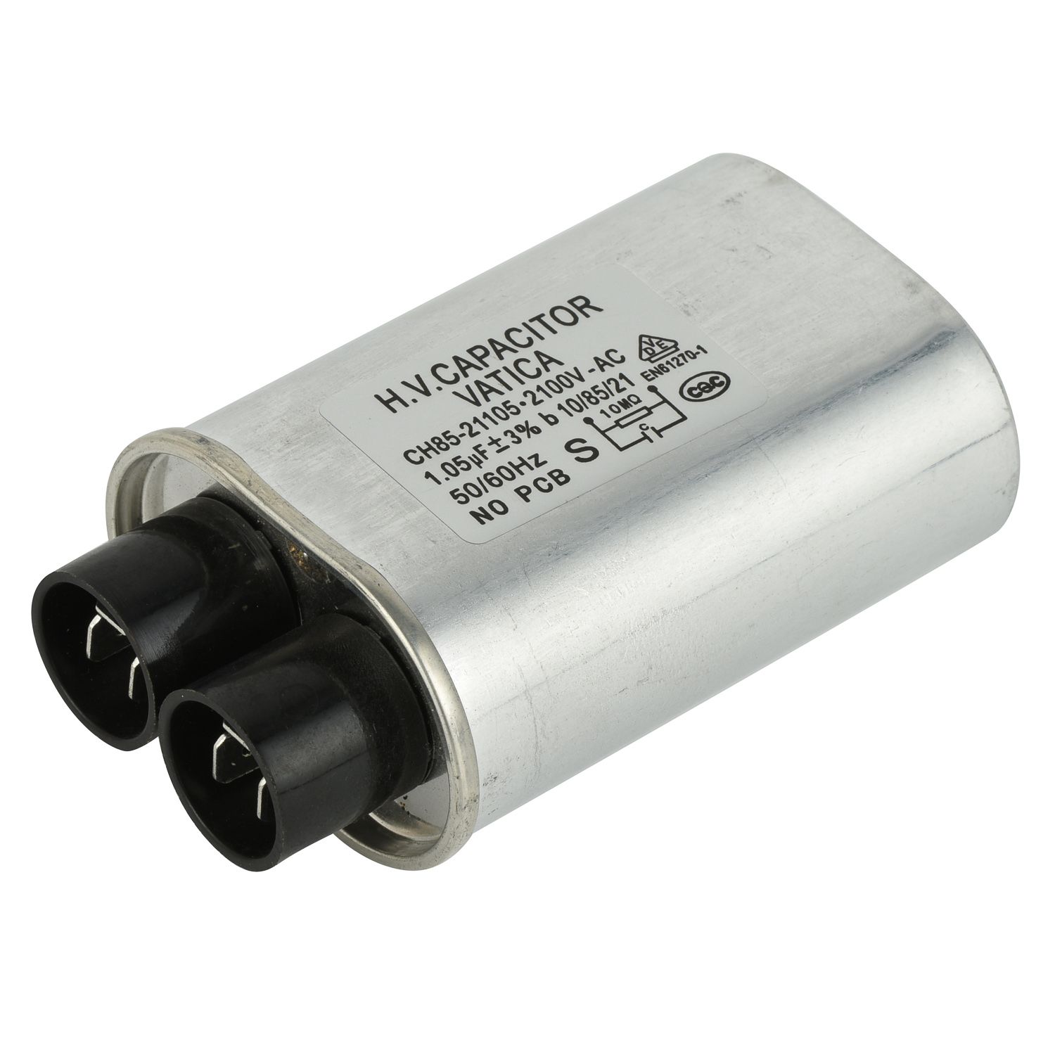 RF0609K Конденсатор на СВЧ 1.05 (1.10) мкф. 2100В 'SAMSUNG', зам. MCW300UN