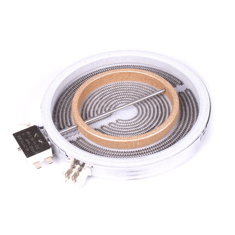 2012333810 Конфорка 2-зонная для плиты Beko 1700/700w D200/180/120 EIKA 162260006