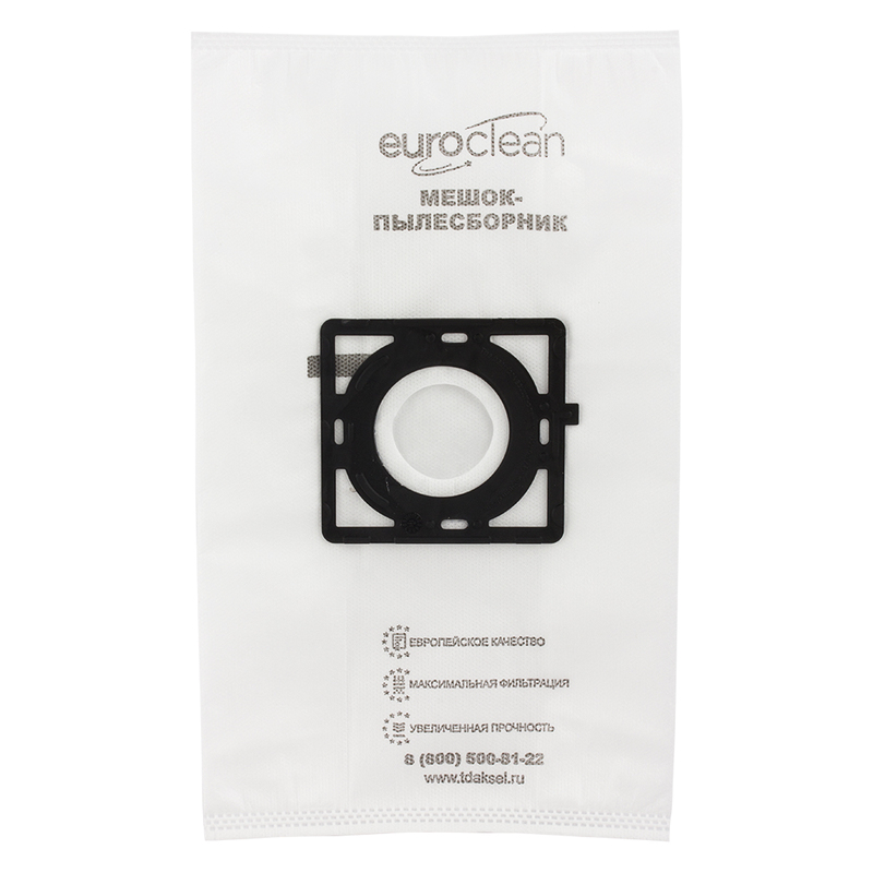 5-17-1 E-07/4 Мешки-пылесборники Euroclean синтетические для пылесоса, 4 шт