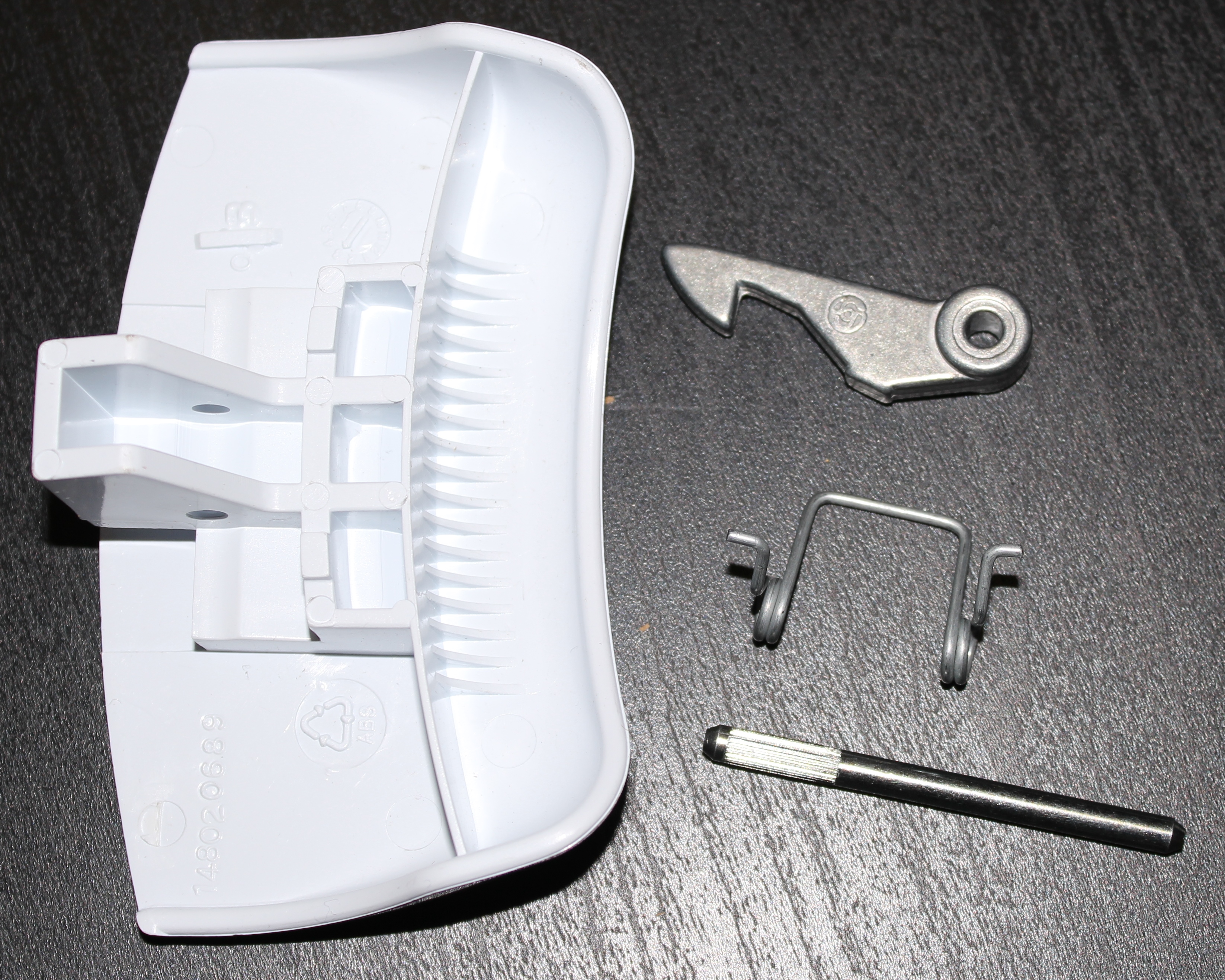 4-6-17 | 141736 DOOR HANDLE WHITE PW KIT, зам.082299, 116632 ,81746
