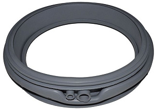 Vp2714E  Манжета люка EPDM, (Italy) 2-отв. MIELE6602933, 7887931, зам. GSK010MI, 55MI075, 09mi07, 60