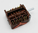 3581980095 Переключатель режимов духового шкафа 4+0 Zanussi, Electrolux, AEG 3570220016, 3570440010,
