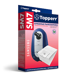 SM 7 Topperr Пылесборник для пылесоса Samsung (VP-77), 5 шт.в ед.