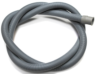 DWH024RU Шланг сливной 2.5м 180град D=21мм