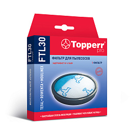 FTL 30 Topperr Губчатый фильтр для пылесосов Tefal TW37.. Rowenta RO37.. Moulinex MO37.. (RS-RT90057
