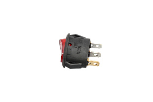 KN034 6А 250V 10А 125V Кнопка овальная