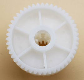 VS054 Шестеренка мясорубки VITEK, DEX Ø52/22мм h50мм z47/16 кос/прям мет.втул