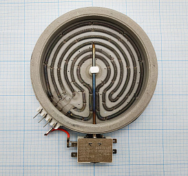COK153RU Конфорка (1200W,230V) HL-F165C (3 спирали) 040001, 162926058