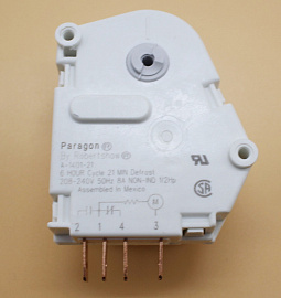TMP018UN Таймер оттайки холодильника No Frost PARAGON A-1401-21 20DE16A 6h 21m. 208/240V, 50Hz, 8A, 