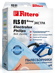 5-3-2 | 05840 Filtero FLS 01 (S-bag) (10+фильтр) ECOLine XL, бум пыл