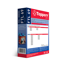 5-3-4 | FTL 69 Topperr Губчатый фильтр для пылесосов Tefal TW69.., TW72..Rowenta RO69.., RO72.. (RS-