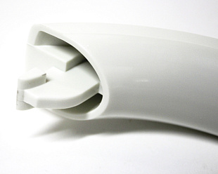 498031 Ручка холодильника Bosch, (360мм)  Siemens белая 498031, 489562, DHF009BO
