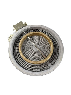 C00377912 481281718742 ЭлектроКонфорка стеклокерам. HiLight, 2-х зонная, D200/125mm, 1700/700W {Унив