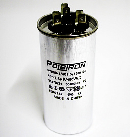 RF06B136 *Конденсатор  40+1,5 мф 450V совмещенный