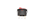KN034 6А 250V 10А 125V Кнопка овальная