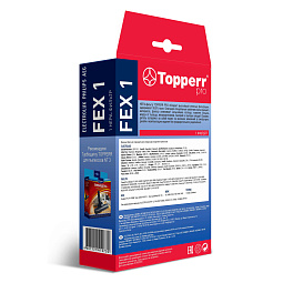 6-6 | FEX 1 Topperr Hepa-фильтр для пылесосов Electrolux, Philips,Zanussi, AEG (EFH12, FC8031, FC803