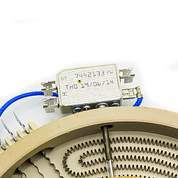 4-34 | G607619 Конфорка 2-х зонная 2100/700W D210/120mm зам. 552356, 225843, 553894