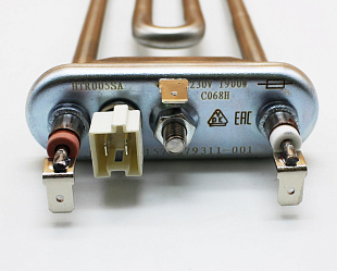 HTR005SA ТЭН 1900W (прям.с отв.L=185 , R12, F28, K2 +датч.) KAWAI HTR000SA, DC47-00006B, DC47-00006J