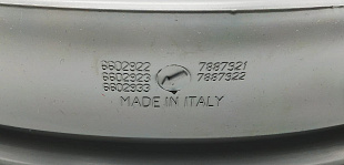 Vp2714E  Манжета люка EPDM, (Italy) 2-отв. MIELE6602933, 7887931, зам. GSK010MI, 55MI075, 09mi07, 60