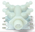 VAL040UN Электромагнитный клапан залива воды для стиральной машины Indesit, Ariston, 4 выхода 180˚ Ø