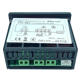 ЕТС961 Контроллер блок управления холодильника Elitech ЕТС 961, 1 пласт/датчик