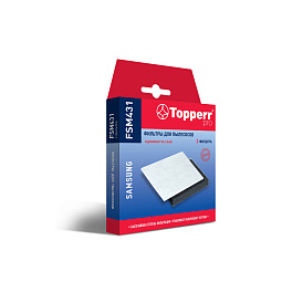 6-5 | FSM 431 Topperr Комплект фильтров для пылесосов Samsung SC43..,SC44..,SC45..,SC47..,SC18M..,VC