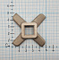 KW010 Нож для мясорубки Kenwood 12,5x12,5мм