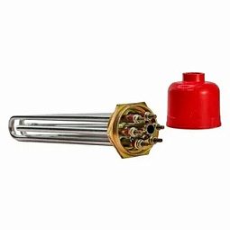 69575 Блок ТЭН для котла 7500Вт, L255мм, G1 1/2" 48мм,