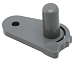 3-38-17 | 288227 Упор двери средний правый испарителя холодильника INDESIT 857189