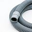 DWH002UN Шланг сливной D=19/21мм 1.5м 180град  (Made in Italy)