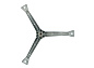 SPD013SA !Крестовина барабана SAMSUNG (H98, D20mm, втулка d25x18mm), DC97-00124D*, зам., cod729