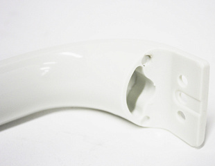 498031 Ручка холодильника Bosch, (360мм)  Siemens белая 498031, 489562, DHF009BO