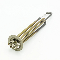 WTH103RU ТЭН 2000w (нерж., Ф=64mm, 1,3 кВт + 0,7 кВт, с отверстиями-2шт.), зам. t.3401310, 182502, W